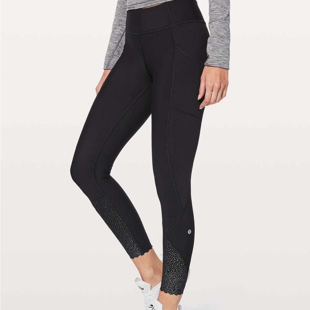 Lululemon Tight Stuff Tight II 25" Black Leggings